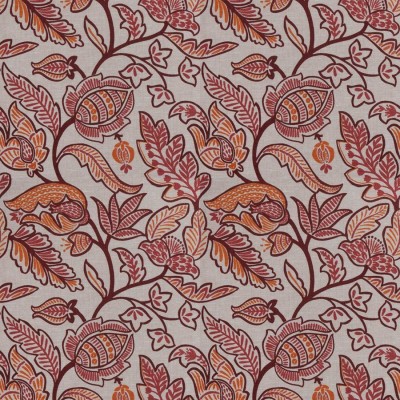 Ткань Fabricut fabric Matinee floral Spice garden