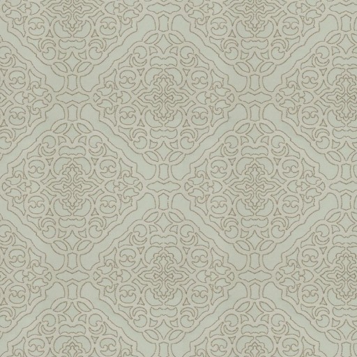 Ткань Fabricut fabric Crowe Damask Seamist