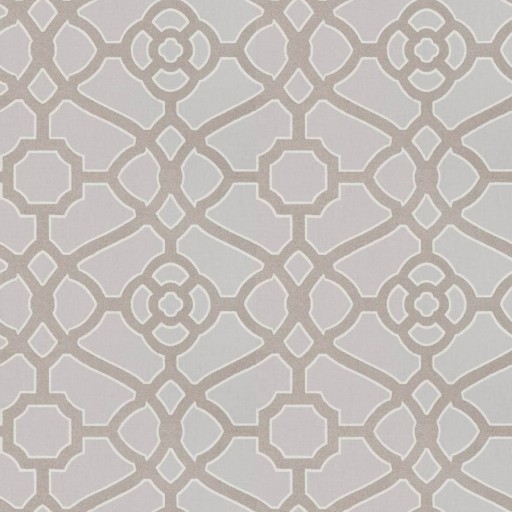 Ткань Fabricut fabric Drama lattice Silver