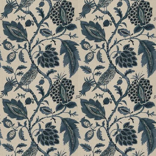 Ткань Fabricut fabric Hermitage-Indigo