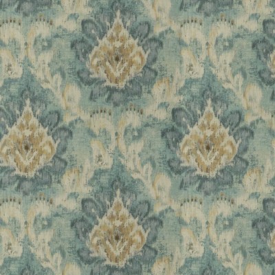 Ткань Fabricut fabric Stagehand Damask Aquamarine