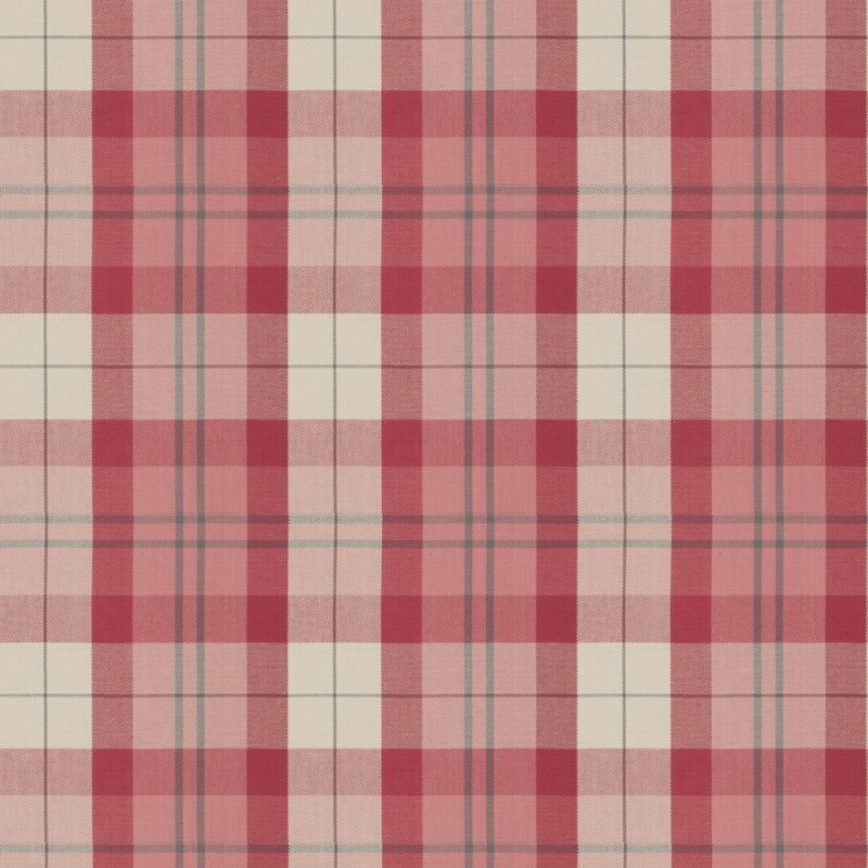 Ткань Fabricut fabric Hix plaid Pink