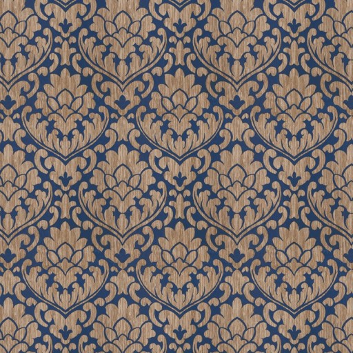 Ткань Fabricut fabric Ledger Damask Navy
