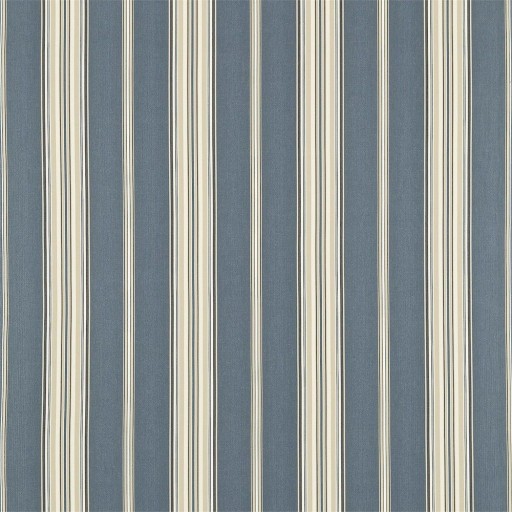 Ткань серо-синего цвета с бежевыми линиями DCST232676
