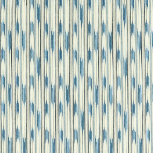 Ткань лимонного-голубого цвета с узорами  DCAC226642