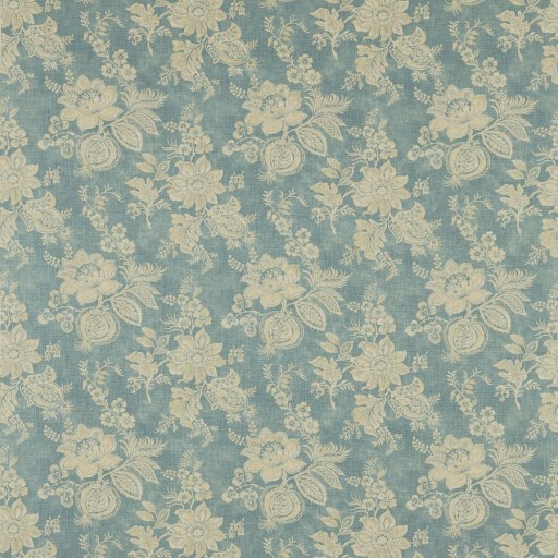 Ткань серо-голубого цвета с узорами DFAB223973
