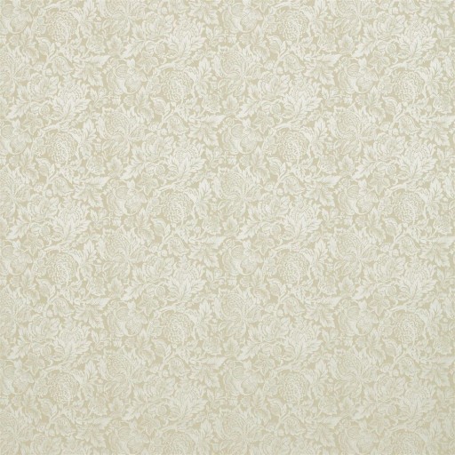 Ткань желто-белого цвета с узорами DDAM236475