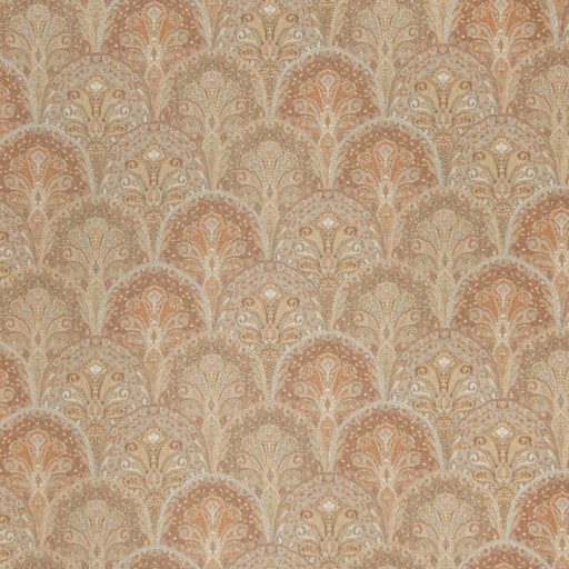 Ткань Stroheim fabric Pistache-Pumpkin