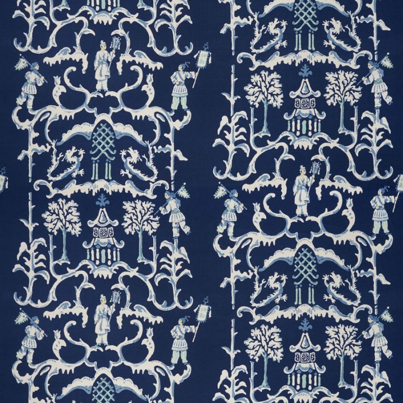 Ткань Stroheim fabric Folly-Navy