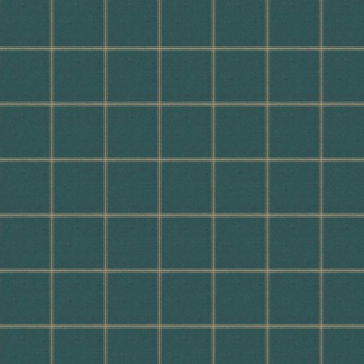 Ткань Stroheim fabric Teodora check-Malachite