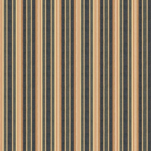 Ткань Stroheim fabric Fitzroy stripe-Azure
