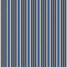 Ткань Stroheim fabric Espadrille stripe-Blue