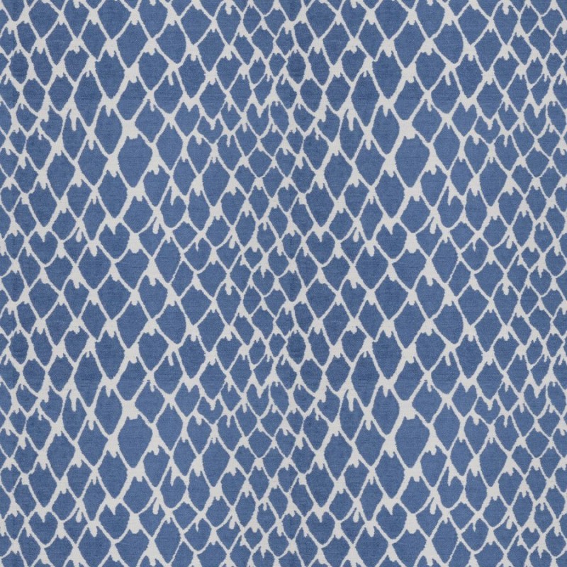 Ткань Stroheim fabric Guinea-Cobalt