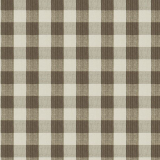 Ткань Stroheim fabric Biron strie check-Truffle
