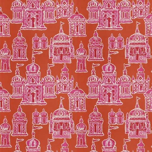 Ткань Stroheim fabric Occidental-Pink Persimmon