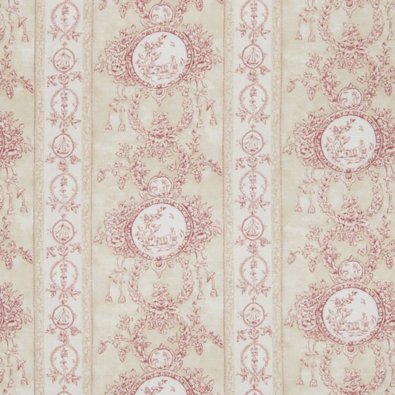 Ткань Stroheim fabric Monique-Red