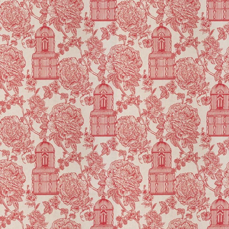 Ткань Stroheim fabric Napoleons-Ruby