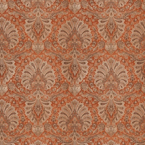 Ткань Stroheim fabric Calvert paisley-Sienna