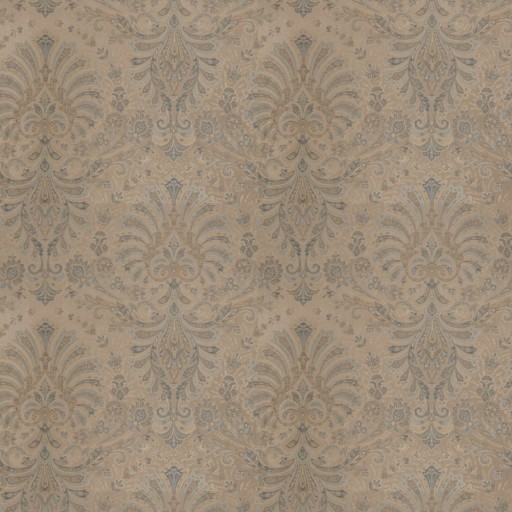 Ткань Stroheim fabric Calvert paisley-Azure