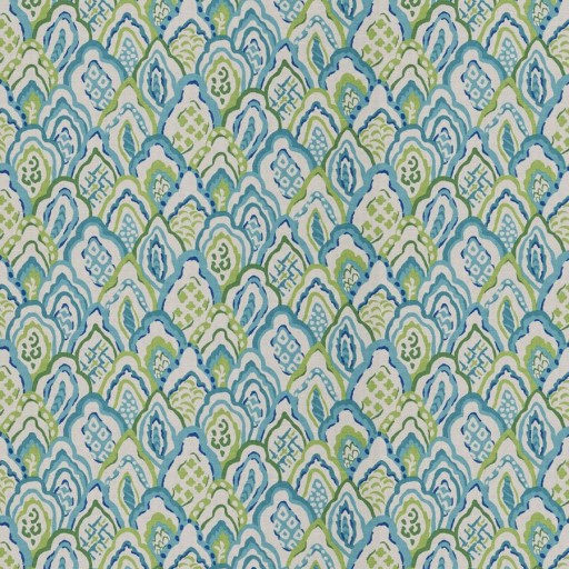 Ткань Stroheim fabric Taj-Peacock