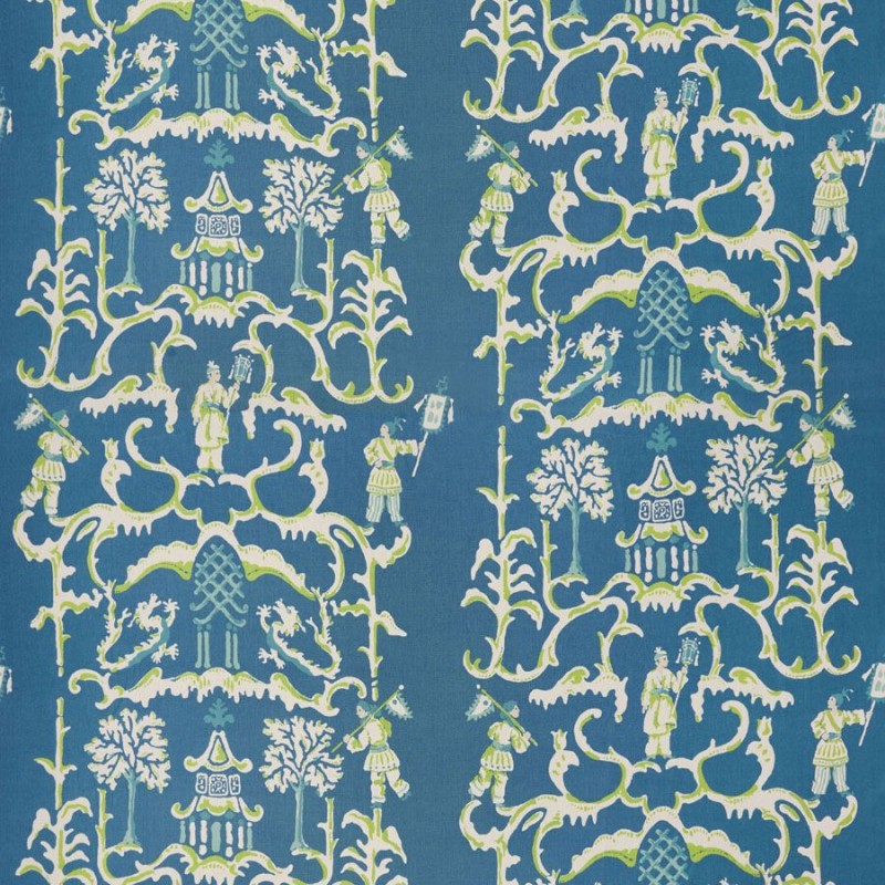 Ткань Stroheim fabric Folly-Peacock