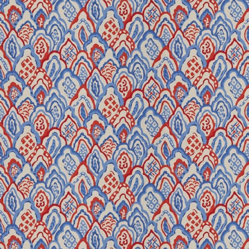 Ткань Stroheim fabric Taj-Persimmon
