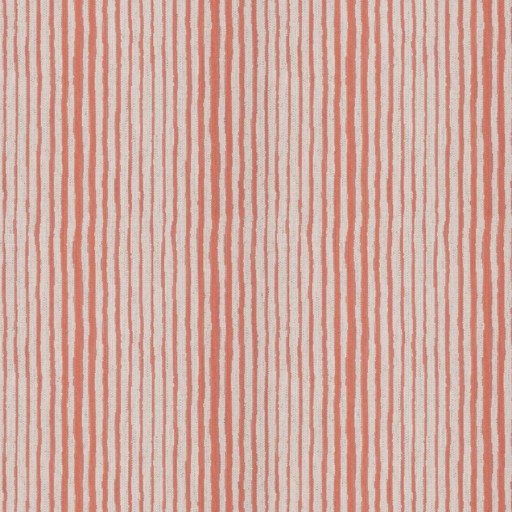 Ткань Stroheim fabric Couture stripe-Coral