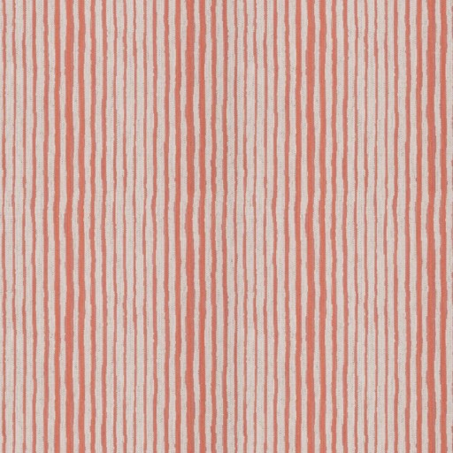 Ткань Stroheim fabric Couture stripe-Coral 