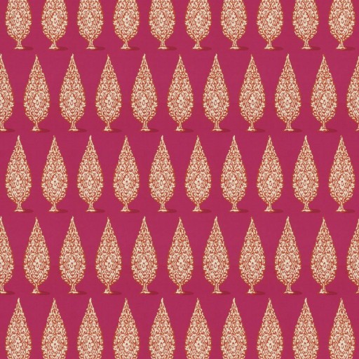 Ткань Stroheim fabric Priya-Pink & orange